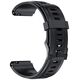 Quartz Pasek do Smartwatch Giewont GW430 Silikonowy CZARNY GWP430-1