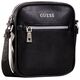 Guess, Scala, Mini, Textile Crossbody Bag, Black, For Men For Men