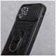 ETUI DEFENDER SLIDE CASE DO SAMSUNG GALAXY A16 4G / A16 5G CZARNA NAKŁADKA ETUI PLECKI