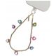 Crong Phone Charm - Smycz zawieszka do telefonu (Rainbow Hearts)