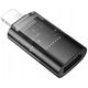 HOCO adapter OTG Lightning (męski) do Typ C (żeński) UA36A transparentny czarny