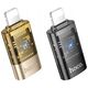 HOCO adapter OTG Lightning (męski) do Typ C (żeński) UA36A transparentny czarny