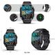 Smartwatch Veltori VT200-1 Czarny Pasek Silikonowy