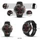 Smartwatch Veltori VT140-1 Czarny Pasek Silikonowy