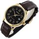 Zegarek Casio Zegarek marki Casio model MTP-V002G kolor Brązowy. Akcesoria męski. Sezon: Cały rok NoSize