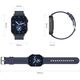 Smartwatch Gravity Zegarek SMARTWATCH GRAVITY GT15-4 TI/TI/BU