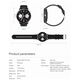Smartwatch Gravity Zegarek SMARTWATCH - GT1-5 PRO PK/PK/BK