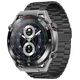 Smartwatch Veltori VT100-1 + Czarny Pasek Silikonowy + Czarny Eko Skóra
