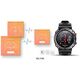 Smartwatch Veltori VT130-1 Czarny Pasek Silikonowy