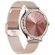 Smartwatch Damski Veltori VT320-1 Złota Bransoleta + Różowy Pasek Silikonowy