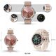 Smartwatch Damski Veltori VT320-1 Złota Bransoleta + Różowy Pasek Silikonowy