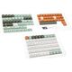 Ducky Dino Keycap Set, PBT, Dye-Sub - MDA