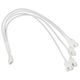Kolink 1-4 PWM Lüfter Splitterkabel - 35cm, geflochten, weiß