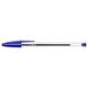 BIC Cristal Medium, Clip, Stick ballpoint pen, Blue, 100 pc(s), Medium
