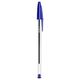 BIC Cristal Medium, Clip, Stick ballpoint pen, Blue, 100 pc(s), Medium