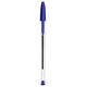 BIC Cristal Medium, Clip, Stick ballpoint pen, Blue, 100 pc(s), Medium