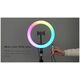 Tripod Havit ST7026 z pierścieniem świetlnym RGB (czarny)