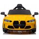 Auto Na Akumulator Bmw M4 Zółte