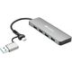 USB-C/A to 4xUSB 3.0 Hub