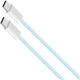 Kabel USB typu C - USB typu C 100 W 1,5 m niebieski Kruger&amp|Matz Basic