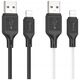 Kabel USB Hoco HOCO kabel USB A do Lightning 2,4A X90 1 m czarny