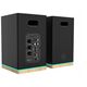 GŁOŚNIKI PÓŁKOWE BS-60BK LED CZARNE (BLUETOOTH, 2x90W, RCA, USB, OPTYCZNE, BASS-REFLEX, PILOT)