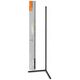 Smart LED floor lamp LEDVANCE SMART WIFI FLOOR CORNER, 12W, RGBTW+3000K, 2000lm, black, 140cm