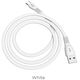 Kabel USB Partner Tele.com HOCO kabel USB - Typ C Noah X40 1 metr biały