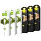 Kabel USB Partner Tele.com USB-A - USB-C 1 m Czarny (6957531068846)