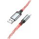 HOCO kabel USB A do Lightning 2,4A U112 1 m szary