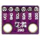 Oem BME280 - drėgmės, temperatūros ir slėgio jutiklis 110kPa I2C/SPI - 3.3V - lituotos jungtys