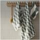 Iittala Moomin towel 30x50cm Checks green