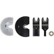 Szlifierka Irwin Tools IRWIN SAW BLADE FOR MULTIFUNCTIONAL OSCILLATION SANDER set. 4 pcs.
