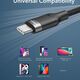 Kabel USB Veger VEGER kabel Typ C do Typ C PD 5A 100W CC02 1,5 m czarny