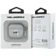 Karl Lagerfeld Monogram Karl Head Apple AirPods 4 silver