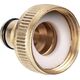 Richmann Brass nipple with internal thread 1"