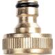 Richmann Brass nipple with internal thread 1"