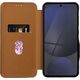 Kabura FOLIO Side Magnet do XIAOMI REDMI NOTE 14 5G szary