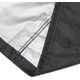 Hurtel Wodoodporny pokrowiec na grilla plandeka osłona XXL 190 cm x 71 cm x 117 cm czarny
