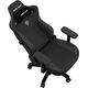 Krzesło biurowe Kaiser AndaSeat Kaiser 3 XL, Juoda, PVC Leather