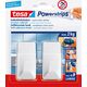 Tesa tesa Powerstrips Haken L rechteckig weiß