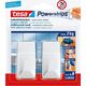 Tesa tesa Powerstrips Haken L rechteckig weiß