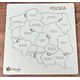 Mapa Polski. Znam swój kraj
