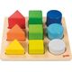 Goki Sorter dla dzieci dopasuj Kolory i kształty , zabawka montessori uniw