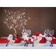 Party Deco Zawieszka Kula bezbarwna - 32 x 34 mm - 5 szt. uniwersalny