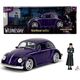 Jada Jada Toys Wednesday Pojazd Volswagen Beetle z figurką 1:24