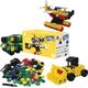 NANO CLICS Pojazdy TRANSPORT Zestaw 250el