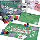 Zestaw Gra karciana 2w1 Poker i BlackJack Żetony + karty + plansza GR0706