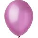 Balony Decomex metaliczny jasny róż 28cm 100szt