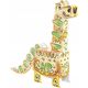 Monumi Kolorowanka 3D CubeHead Dino Brachiozaur 13112